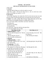 Bộ giáo án môn tập đọc lớp 3 TUAN 32 