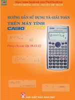 Hướng dẫn sử dụng máy tính casion 570es 