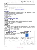 Trọn bộ giáo án lớp 3 bai 3  tro choi stick 