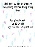 Bài 11. Tổng kết lịch sử thế giới hiện đại từ năm 1945 đến năm 2000