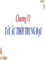Bài 10. Thời kì hình thành và phát triển của chế độ phong kiến ở Tây Âu (Từ thế kỉ V đến thế kỉ XIV)