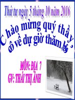 Bài 14. Hoạt động nông nghiệp ở đới ôn hòa