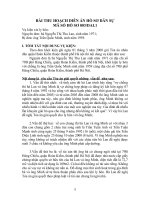 Bài thu hoạch diễn án dân sự 1hồ sơ dân sự số 3