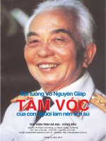 Đại tướng võ nguyên giáp  tầm vóc của con người làm nên lịch sử 