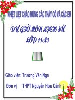 Bài 21. Phong trào yêu nước chống Pháp của nhân dân Việt Nam trong những năm cuối thế kỉ XIX