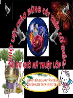 Bài 15. Tạo dáng và trang trí thời trang