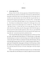 Nghiên cứu dòng chảy đô thị do các cơn mưa lớn ở TP  HCM 