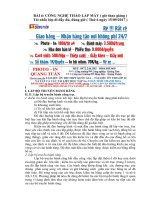 Tài liệu thao giảng CÔNG NGHỆ THÁO lắp máy 
