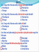 Bài 9. Tế bào nhân thực (tiếp theo)