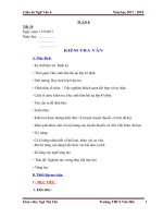 GIÁO ÁN NGỮ VĂN 6 TUẦN 8  NĂM HỌC 2017  2018 SOẠN THEO MẪU MỚI PHÁT TRIỂN NĂNG LỰC HỌC SINH