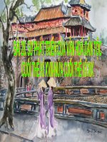 Bài 28. Sự phát triển của văn hoá dân tộc cuối thế kỉ XVIII - nửa đầu thế kỉ XIX