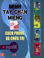 Bệnh tay chân miệng cách phòng và điều trị 