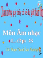 Tiết 13. OBH: Hò ba lí. TĐN: TĐN số 4. NL:Thứ tự các dấu thăng, giáng ở hoá biểu - Giọng cùng tên.