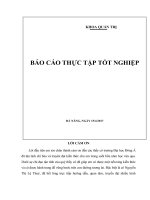 Báo cáo thực tập THỰC TRẠNG CÔNG tác văn THƯ tại PHÒNG văn hóa và THÔNG TIN