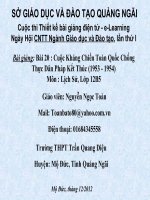 Bài 20. Cuộc kháng chiến toàn quốc chống thực dân Pháp kết thúc (1953 - 1954)