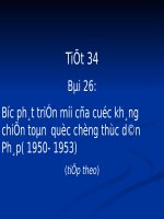 Bài 22. Bước phát triển của cuộc kháng chiến toàn quốc chống thực dân Pháp (1951-1953)