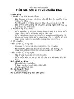 Bộ giáo án môn tập đọc lớp 3 tuan 20 