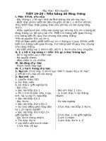 Bộ giáo án môn tập đọc lớp 3 TUAN 7 