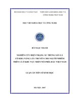 Nghiên cứu hiện trạng ấu trùng sán lá có khả năng lây truyền cho người nhiễm trên cá ở Khu vực miền núi phía Bắc Việt Nam