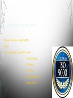 Nguyên lý sản xuất sạch hơn  ISO 9000
