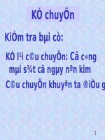 Tuần 2. Phần thưởng