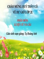 Tuần 26. MRVT: Từ ngữ về sông biển. Dấu phẩy