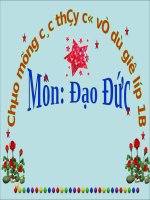 Bài 8. Trật tự trong trường học