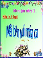 Bài 2. Mời bạn vui múa ca