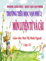 Tuần 22. MRVT: Từ ngữ về loài chim. Dấu chấm, dấu phẩy