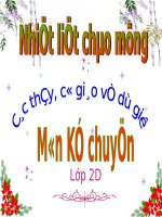 Tuần 5. Chiếc bút mực