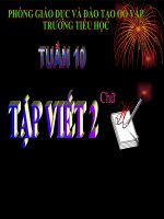 Tuần 10. Chữ hoa: H