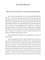 Phân tích sự khác nhau giữa phụ nữ và nam giới trong mua hàng ngẫu hứng 