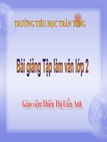 Tuần 26. Đáp lời đồng ý. Tả ngắn về biển