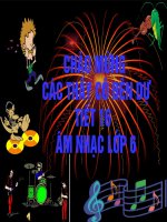 Tiết 16, 17. Ôn tập học kì I