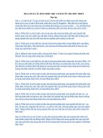 Trả lời 23 câu hỏi triết học cơ bản ôn thi môn triết 