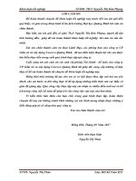 Thực trạng công tác kế toán nguyên liệu, vật liệu tại công ty cổ phần gốm sứ và xây dựng cosevco quảng bình 