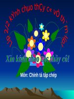 Tuần 16. Tập chép: Con chó nhà hàng xóm