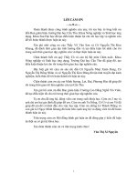 Nghiên cứu sử dụng lá cây trichanthera gigantea trong khẩu phần gà lương phượng nuôi thịt 