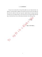 Đánh giá sự hài lòng của bệnh nhân về chất lượng dịch vụ y tế tại các điểm khám chữa bệnh ở thị xã hương thủy, TT huế