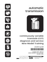 30N12T0 CVT diagnosis and service 2004 