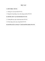 QUY TRÌNH VẬN HÀNH RƠLE BẢO VỆ SO LỆCH DỌC PCS 931