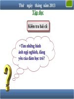 Tuần 3. Chiếc áo len