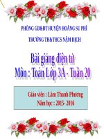 So sánh các số trong phạm vi 10 000