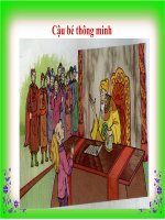 Tuần 1. Cậu bé thông minh