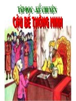 Tuần 1. Cậu bé thông minh