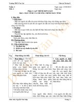 GIÁO ÁN TIN HỌC LỚP 8 CHUẨN CẢ NĂM 2017