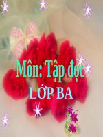 Tuần 3. Chiếc áo len