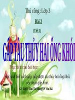 Bài 1. Gấp tàu thủy hai ống khói