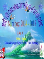 Nhân số có bốn chữ số với số có một chữ số (tiếp theo)