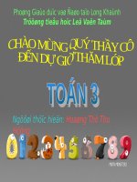 Hình tròn, tâm, đường kính, bán kính